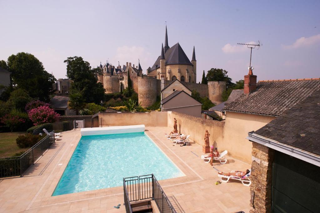 Hotel Spa Le Relais Du Bellay Montreuil-Bellay Esterno foto
